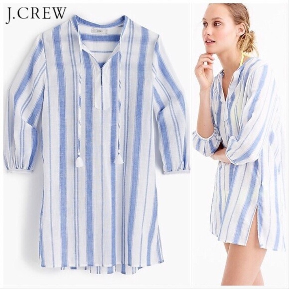 J Crew Cotton Beach Cover-up Tunic